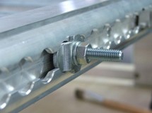 Schraubfitting mit Mutter M8